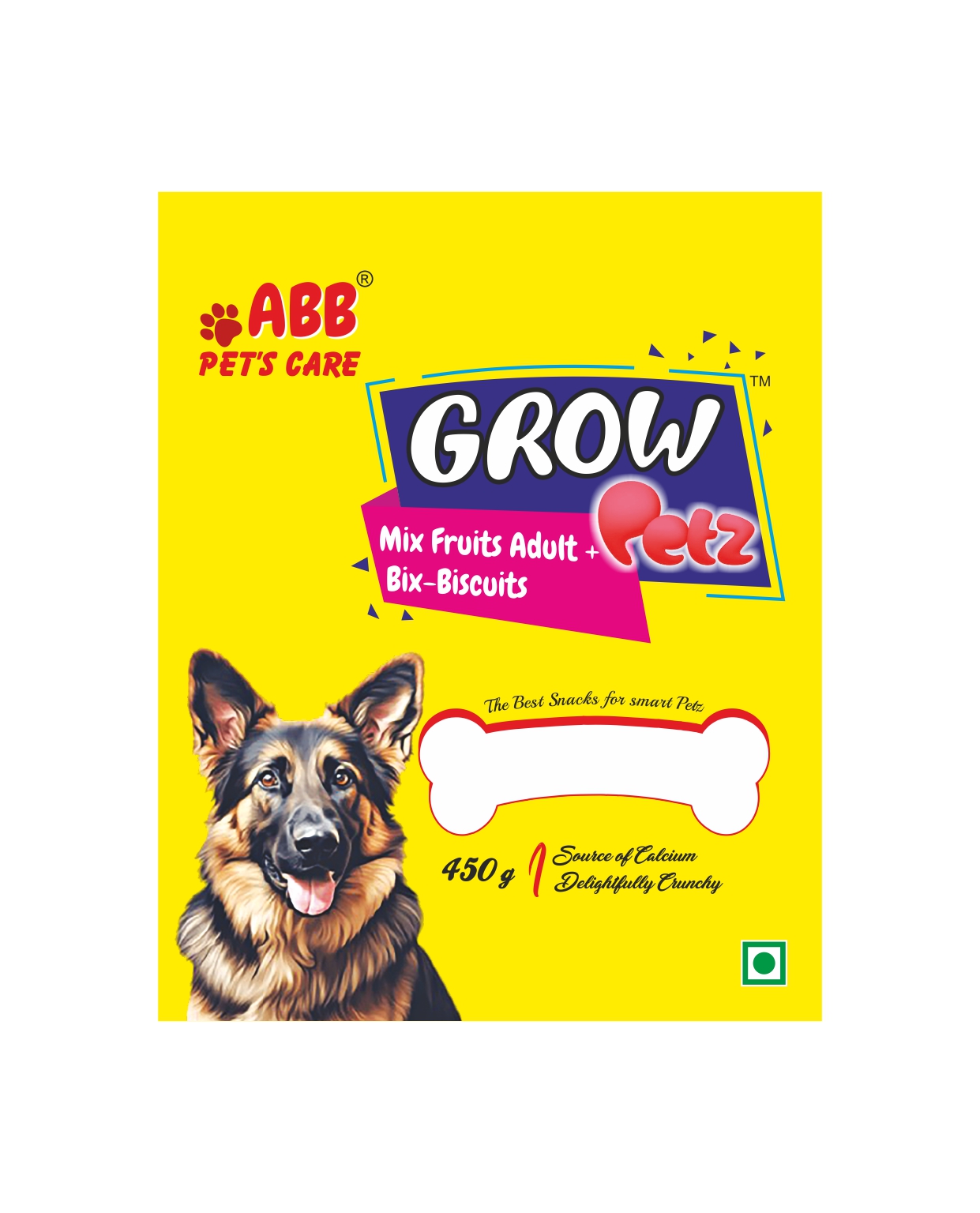 Grow Petz Mix Fruits Adults+ Bix - Biscuits